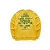FILA Fusion Casual Sports Pullover Hoodie Men hoodies Spring-Yellow T11M042230F-YE