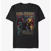 2026 Nový přírůstek WuTang Clan Hip Hop Tričko Americký Retro Volné Krátký Rukáv Unisex Streetwear pro Unisex a Ženy Tričko