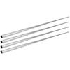 4pcs Outdoor Stainless Steel Collapsible Fire Bellows Blowing Tube Tool Camping Cooking