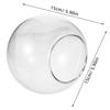 Pendant Lampshade Glass Globe Light Cover Exquisite Style Good Touching Feeling Safe Practical Long Lasting Use
