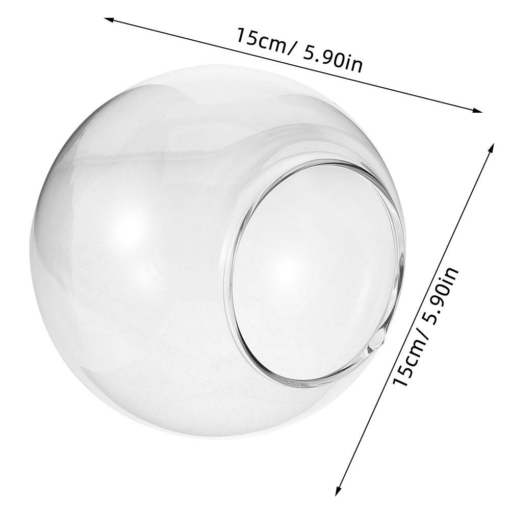 Pendant Lampshade Glass Globe Light Cover Exquisite Style Good Touching Feeling Safe Practical Long Lasting Use