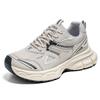 Platform Dad Shoes 2025 Summer New Mesh Breathable Casual Sports Shoes Men's Non-slip and Wear-resistant Running Shoes Men's