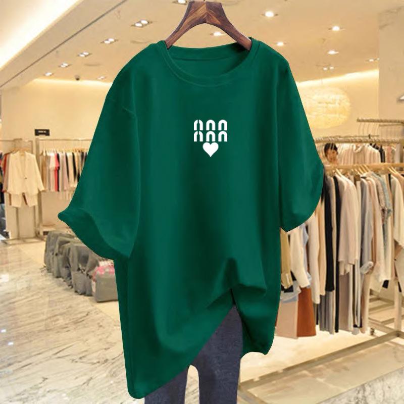 

Retro Women s Short Sleeve Casual T-shirt - Summer 2025 Collection XL зелёный