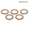 Kijima 105-140 Motorcycle Parts Copper Washers M10 X 15 Mm X 1.5t 5 Piece Set