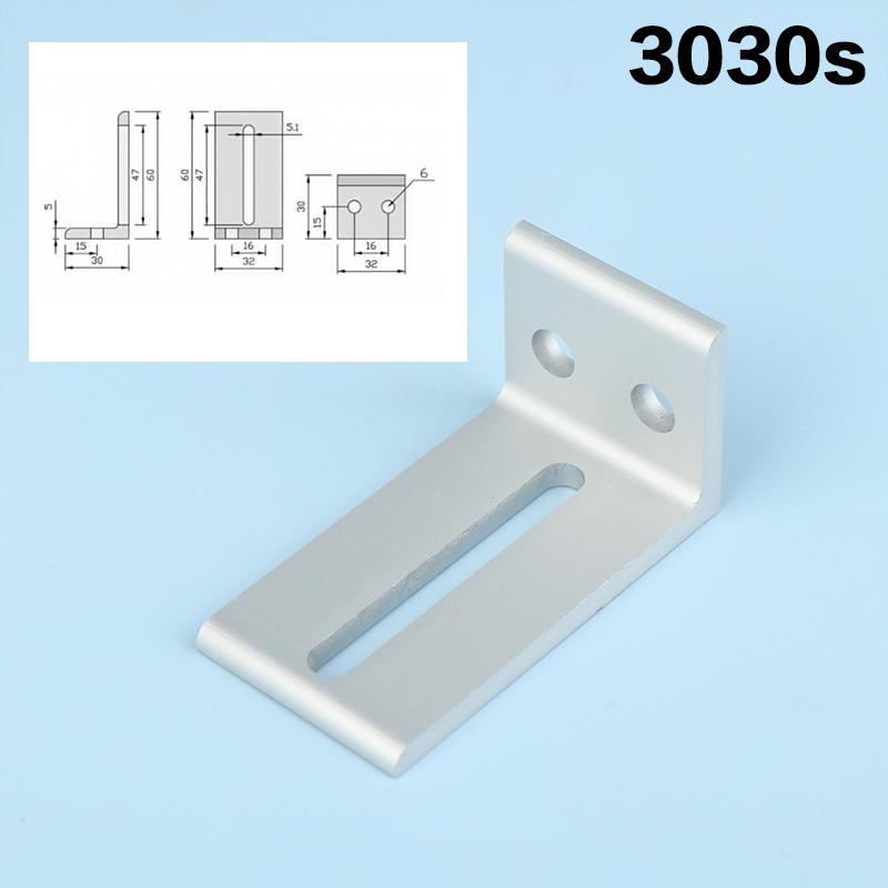 NOWE 1/2 szt. Profile aluminiowe Rama Płyta warstwowa Wsporniki mocujące zewnętrzne 2020 3030 4040