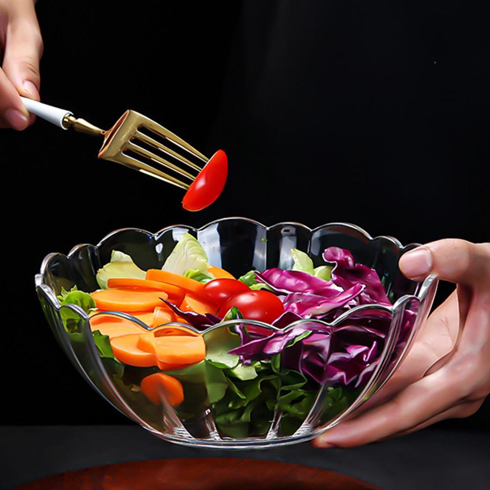 Salatschüssel Lotus Schalen Pasta Servieren Suppe Party Obst Kreativ Haferflocken Dessert Haushalt Exquisit