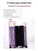 Spot-Thickened Transparent PVC Luggage Protector