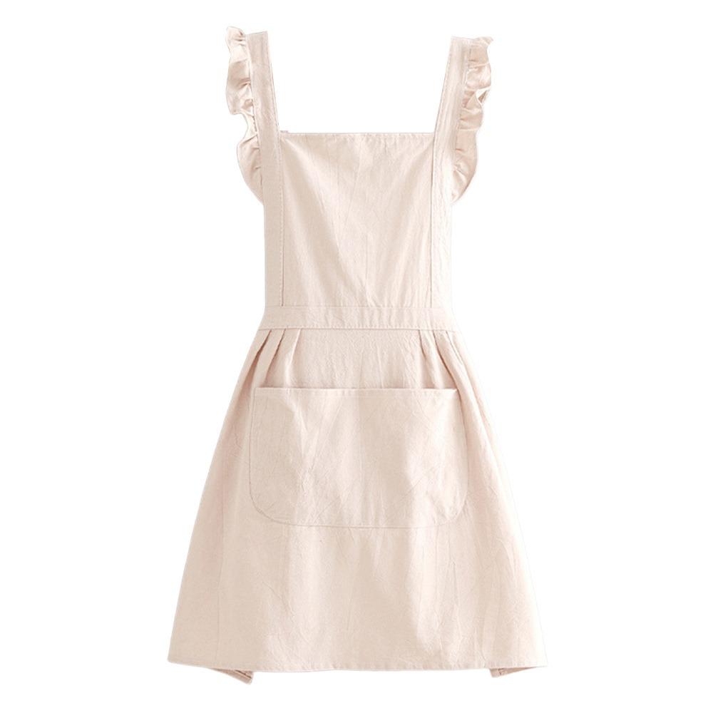 Waterproof Kitchen Apron Wear-resistant Barista Apron New Cooking Aprons  Household