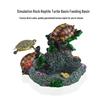 Resin Reptile & Turtle Water and Food Basin - Small Round Feeder Dish