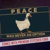 Playmat Peace Was Never An Option Parody Fan Art 24×14 Inches Gaming Funny Card Game Accessory Custom Deck Mat keyboard Mat