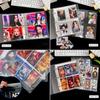 A5 3/7 Ring Photocards Binder Sleeve 1/2/4/6 Pockets Clear Acid Free 6x4 Photo Album Refill Pages Trading Card Postcard Sleeve