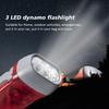 3 Colors Hand Pressing Dynamo Crank Power Wind Up Flashlight Mini Self Generating Torch Led Camping Lamp Light For Outdoor Home
