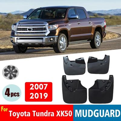 Mud Flaps for Toyota Tundra Fender Mudguards Mud Flap Splash Guard Tundra Fenders Car Accessories Auto Styline Front Rear 4 Pcs