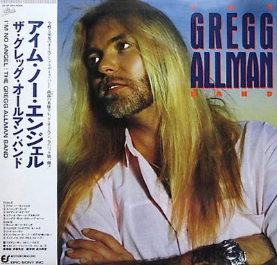 LP Record GREGG ALLMAN BAND  Im No Angel 283P804 EPIC 1987 Japan Obi Rock Used