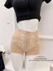 Cool Silk Lace High-Waisted Tummy Control Shaping Shorts with Butt Lift