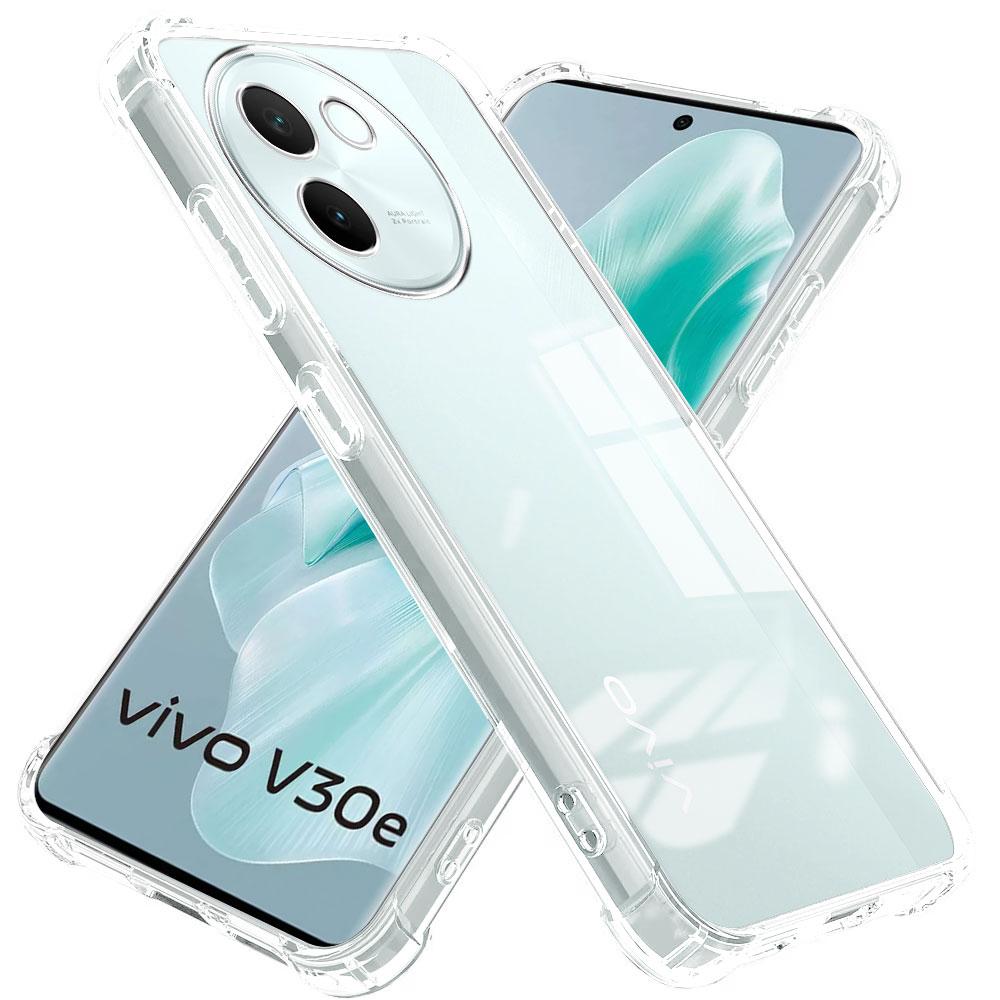 Phone Case For Vivo V30 Lite 4G V30 Pro Case Clear Soft Silicone Shockproof Airbag Bumper For Vivo V30 SE V30E Back Cover Fundas
