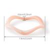 Bohemian Acrylic Bangle Geometric Hip Hop Irregular Wide Bracelet Europe American Style Exaggerated Retro Hand Ring Women