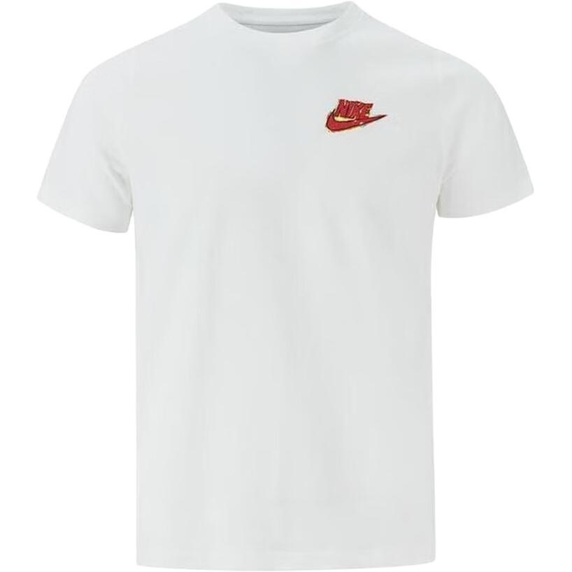 Nike Swoosh Comfortable Letter Fashion Short Sleeve T-Shirt Kids Tops HV5212-100