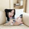 Speed and Love Jin Zhao Jiang Mu Esther He Yu Pillow Case Living Room Sofa Cushion Cover Suitable For Home Room Decoration