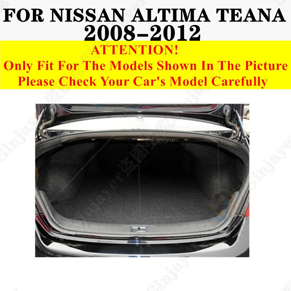 

Sinjayer автомобильный коврик для багажника, всепогодный багажник, коврик для багажника, чехол для багажника, подходит для NISSAN Altima Teana 2008 Wine Red