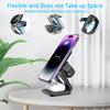 3 In 1 Magnetic Wireless Charger Stand Macsafe for iPhone 15 14 13 12 Apple Watch 8 7 6 Airpods Pro Fast Charging Dock Station