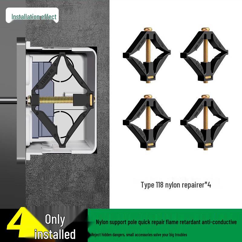 Type 86 Universal Concealed Junction Box Switch Socket Fixer