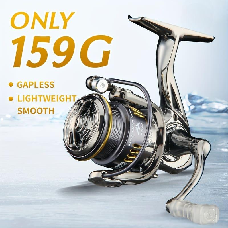 Metalowy Kołowrotek Wędkarski Bezszwowy Płynny System Oburęczny Odpowiedni do Wędkarstwa Słodkowodnego i Morskiego Wędkarstwo Podlodowe Outdoorowy Entuzjasta Wędkarstwa Podlodowego Prezent Wędkarski