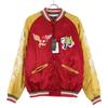 HOUSTON 51360 Czerwony x Opanowany MAP Jastrząb x Tygrys x Smok Kurtka Souvenirowa Kurtka M Czerwony x MusztardowyUżywany