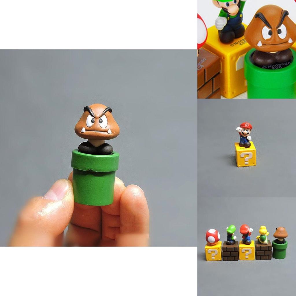 Vibrant Super Mario Bros Pvc Action Figures Set For Enthusiastic Collectors And Kids