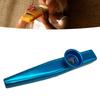 Kazoo Flute Aluminum Easy Playing Professional Kazoo Musical Instrument Gifts Blue