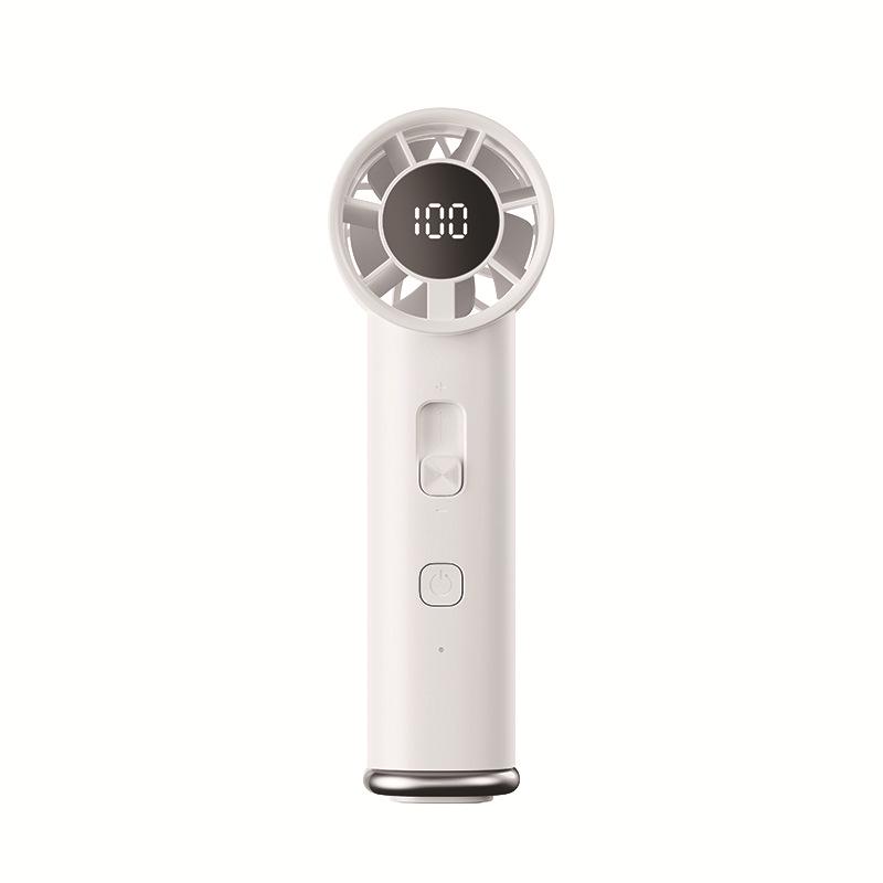 New Pocket-Sized USB Rechargeable High-Speed Mini Fan with Carabiner 50.1*43.3*132mm