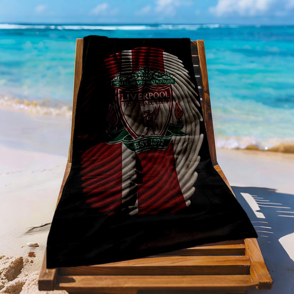 Liverpool Football Club Beach Towel High Absorbency Quickdry Comfortable Lightweight