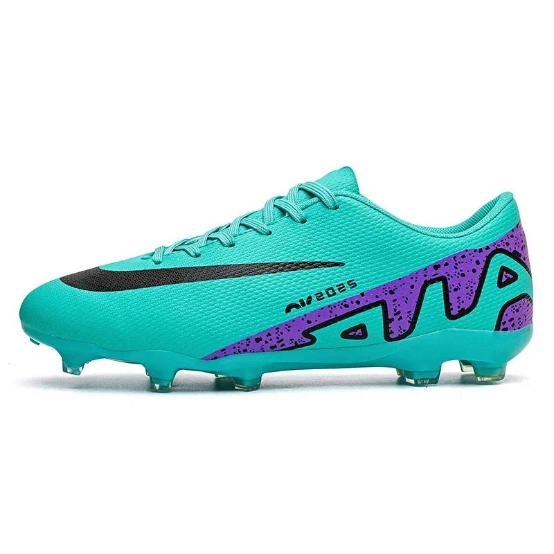 Original Men Football Shoes TF/FG Indoor Society Cleats Soccer Shoes Professional Fast Football Field Boots Grass Training Match