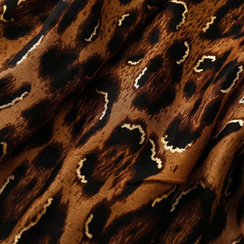 Winter Sexy Leopard Dot Fringe Viscose Soft Scarf Cotton Shawls Women Perfect For Travel Casual Muslim Hijab Sjaal 180*90Cm