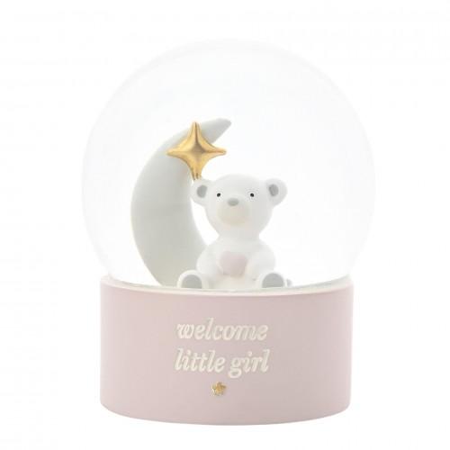 Baby 'Welcome Little Girl' Water Globe