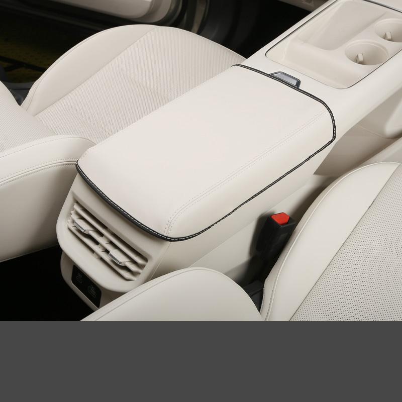 For Haval New H6 4th Gen 2025 2026 Car Styling Central Armrest Box Protective Leather Cover Anti-dirty Cover Auto Accessories