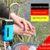 Tragbarer wiederaufladbarer elektrischer Wasserspender für Händewaschen im Freien und Belüfter zum Angeln