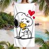 Large Beach Towel Quick Dry Absorbent Towel For Beach IndoorSnoopy Peanuts