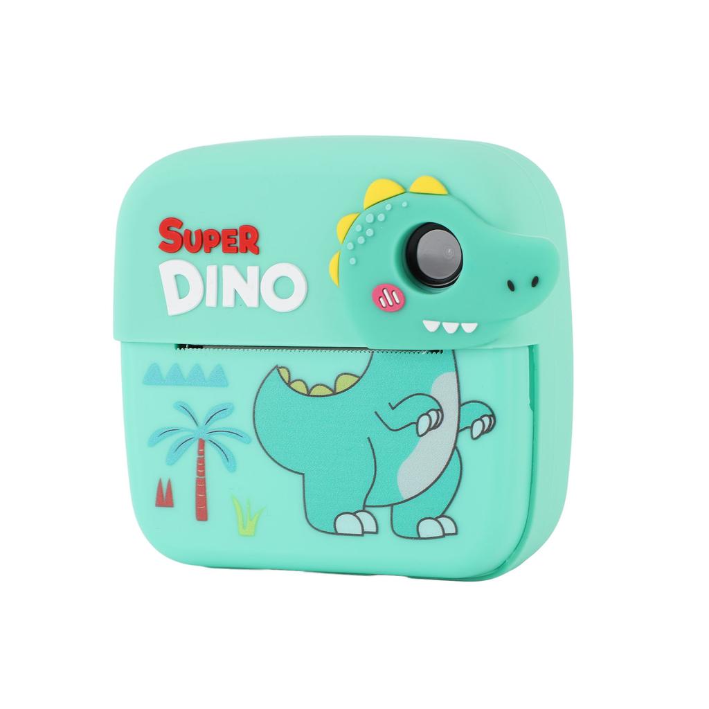 Instant Print Camera 24MP 1080P HD Front and Rear VGA Dual Lens 2.4 Inch Screen Cartoon Instant