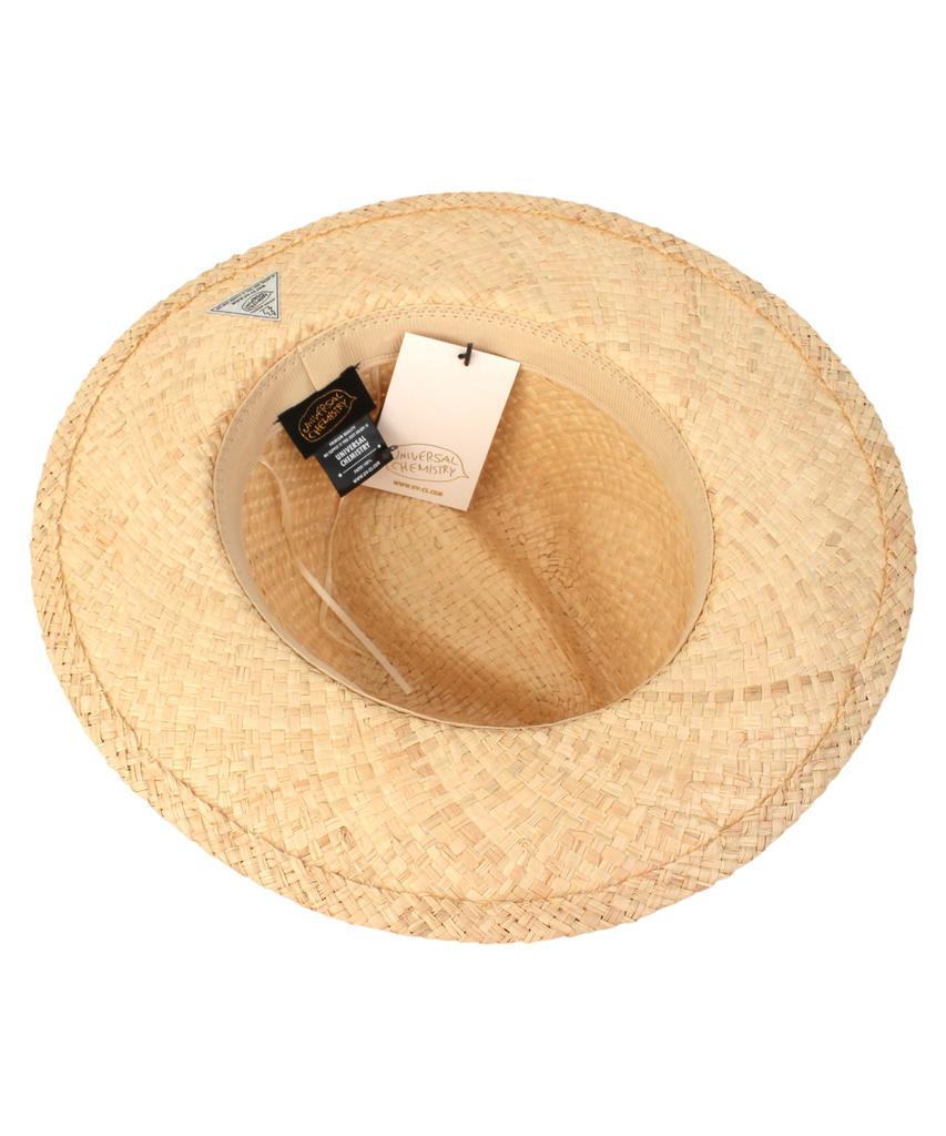 Yunibeosyeolkemiseuteuli Soft Raffia Fedora Summer Fedora