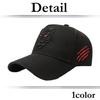 Baseball Hat Tiger Brim Unique Animal Cap Stylish Fashionable Cool CZ009 [White Fang] Men's (Black)