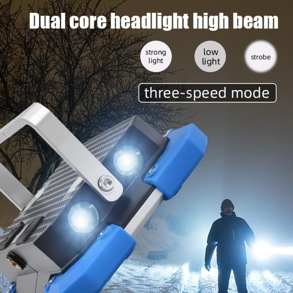 USB-Rechargeable Emergency Lighting Waterproof Magnetic Work Light Portable Camping Light Walking