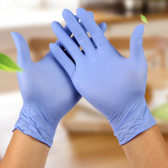 100 Stück Unisex Einweg Haushalt Reinigung Mechaniker Schutz Nitrilhandschuhe