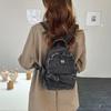 Mini Denim Backpack for Women – Compact Washed Jeans Style Bag – Perfect for Daily Use & Travel