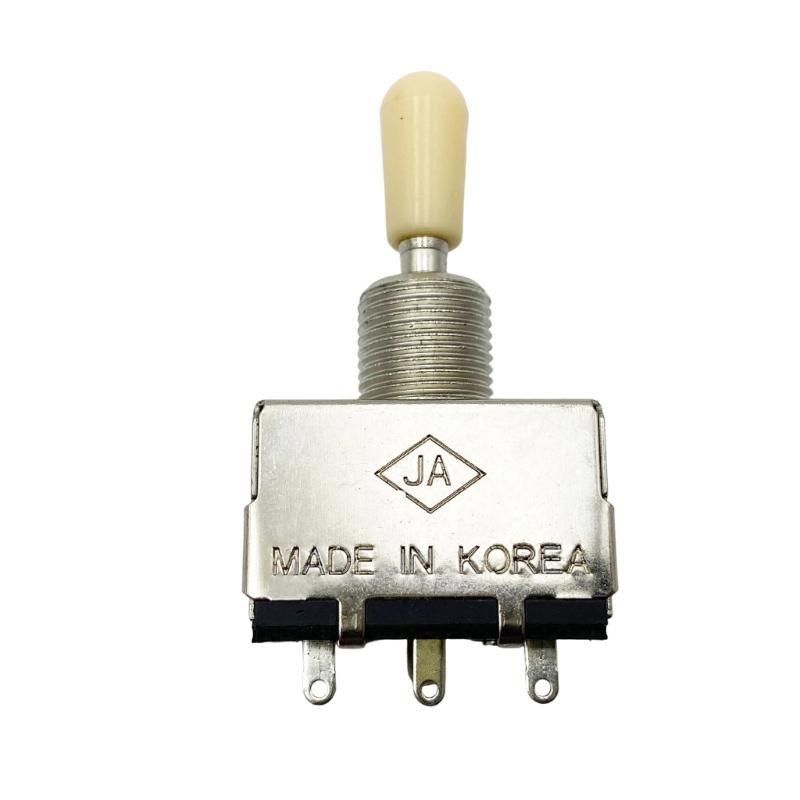 Guitar Toggle Switches with 3 Tone Setting Stable Performances Simple Setup Metal and ABS Texture Suitable for Musicians