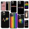 Autumu Gay Lesbian LGBT Rainbow Pride Phone Case Cover for iPhone 17 Air 16 16e 15 12 11 13 14 Pro Max Plus Coque