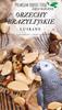 Premium Parrot Food -Ekologiczne Orzechy Brazylijskie - Dla Wszystkich Papug 100G