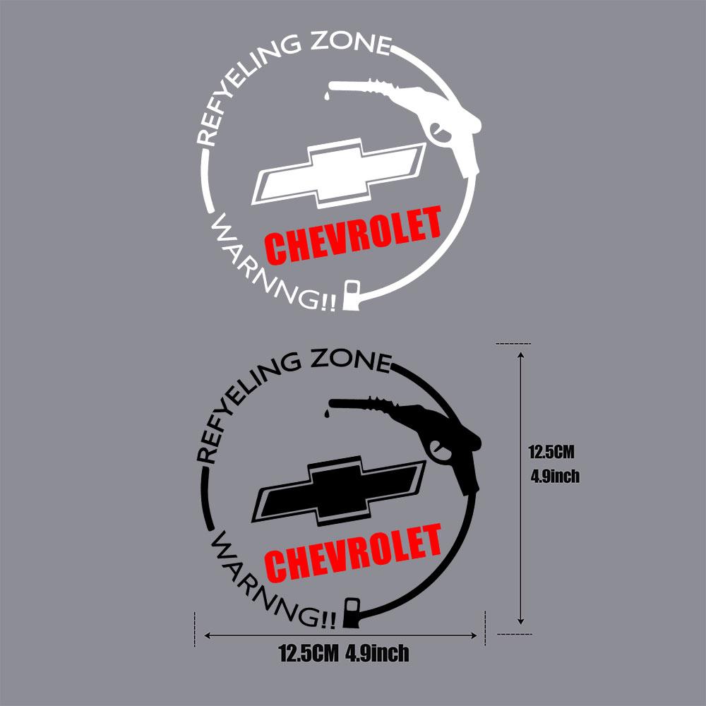 Car Fuel Tank Cap Decoration Sticker Auto Exterior Decals For Chevrolet Suburban Cruze Spark Captiva Camaro Malibu Trax Lova Z71
