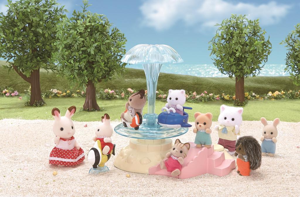 Sylvanian Families Family Trip [Seaside Merry-Go-Round] Co-59