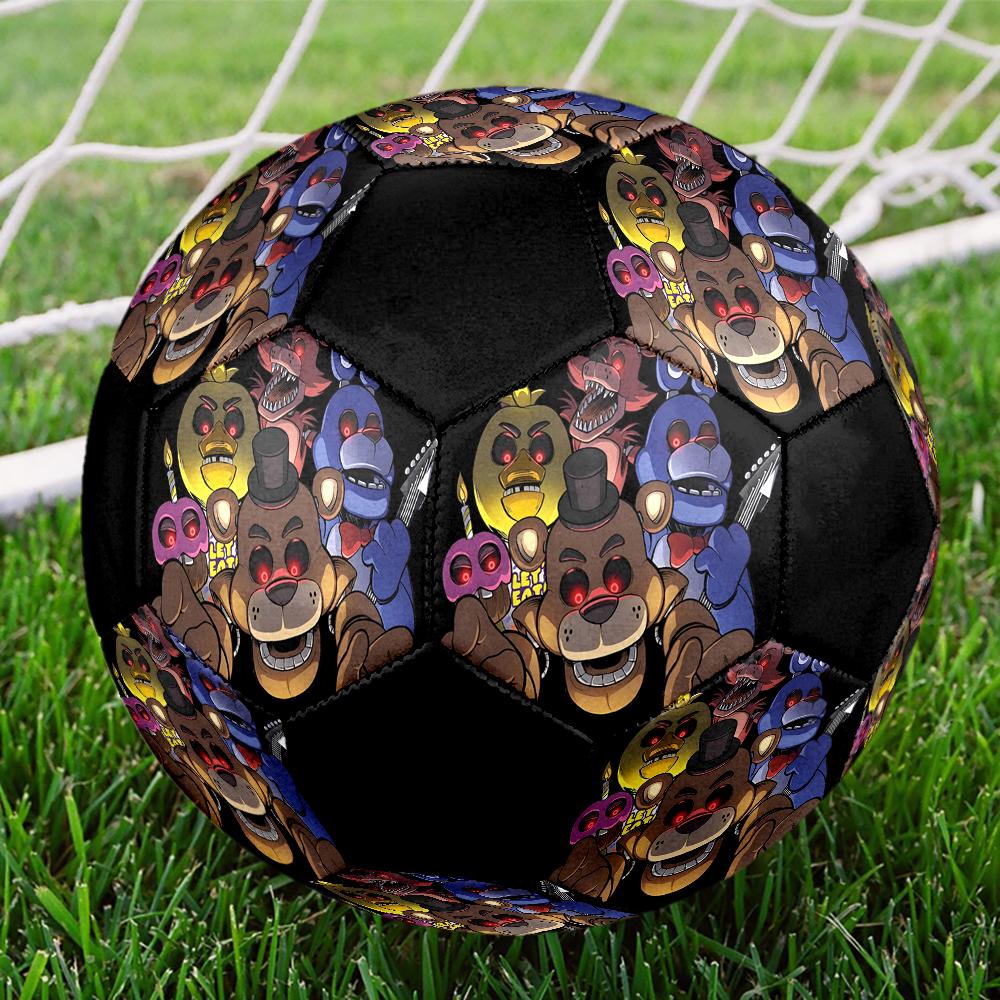 Freddy Theme Size 5 Soccer Ball, Suitable for Both Indoor and Outdoor Matches, a Gift Suitable for Everyone.
